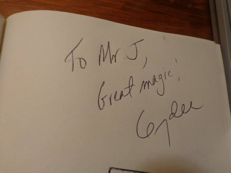 Mr. D (Gerry Dee autograph)