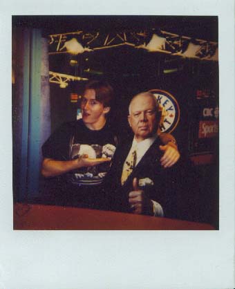 Don Cherry (stand-up on the HNIC set)