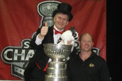 Stanley Cup (pulling out a rabbit!)