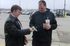 Frankie MacDonald (Present for all his work- he was very happy!))