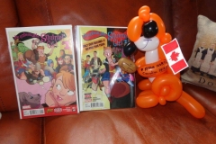 Ryan North (Squirrel Girl balloon gift)