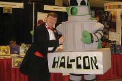 Hal-Con mascot 'Nelson'