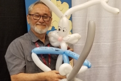 Stan Sakai (with Usagi Yojimbo balloon)