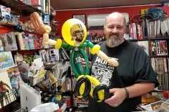 Calum Johnston (Green Bay Packers Balloon gift)