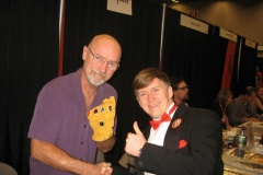 Jim Starlin (Wearing my Infinity Gauntlet)