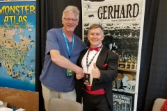 Gerhard (Cerebus artist, with Dave Sim)