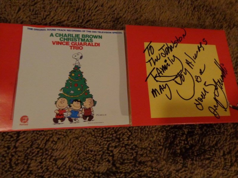 Jerry Granelli (signs 'A Charlie Brown Christmas' album)